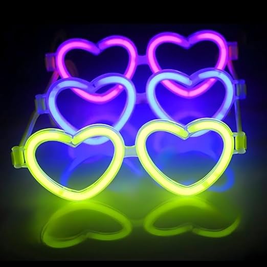 LED Heart Glasses