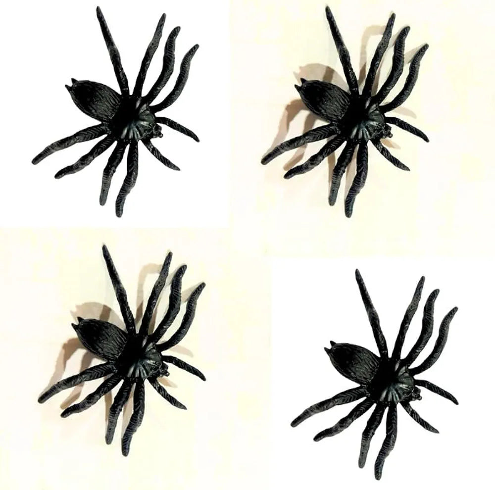 Shimmers Halloween Balloon Garland Kit – Black Latex Balloons with Fake Spider Web & Spiders for Trick or Treat Party, Haunted House & Indoor Outdoor Halloween Decorations